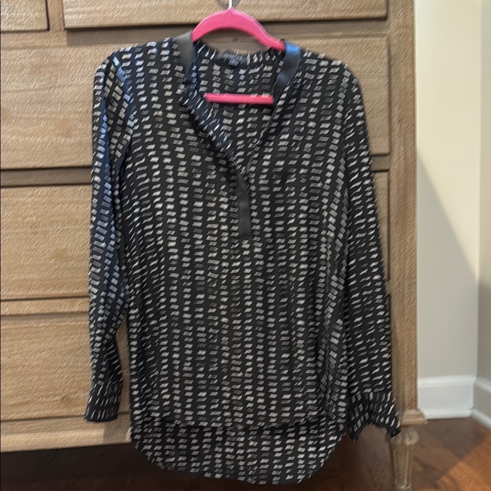 Rachel Zoe Black and White Blouse